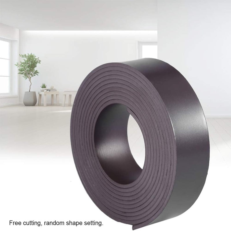Magnetic Tape - Strong Adhesive Magnetic Wall Stripe with Alignment Guides for Vacuum Cleaner Robot Docks, Floor Markers, Boundary Lines - Compatible with All Robot Vacuums, Easy-to-Apply Adhesive Tape for Home\u002FOffice - Ideal for Robot Vacuum Setup