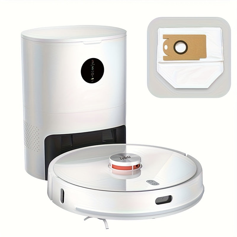 Lydsto S1 MAX Sweeping And Mopping All-in-One Robot, Vacuum Cleaner And Mop Combo, Automatic Mop Telescoping And Lifting, 7000Pa Suction, Automatic Cleaning For 40 Days, WiFi, APP Controls, Christmas Gift For The Family: A Sweeping Robot