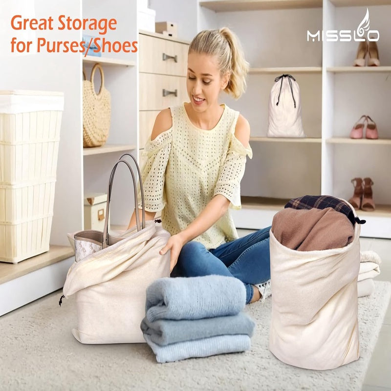 Breathable Dust - Proof Drawstring Storage Pouch Bag( Pack 101.44oz)